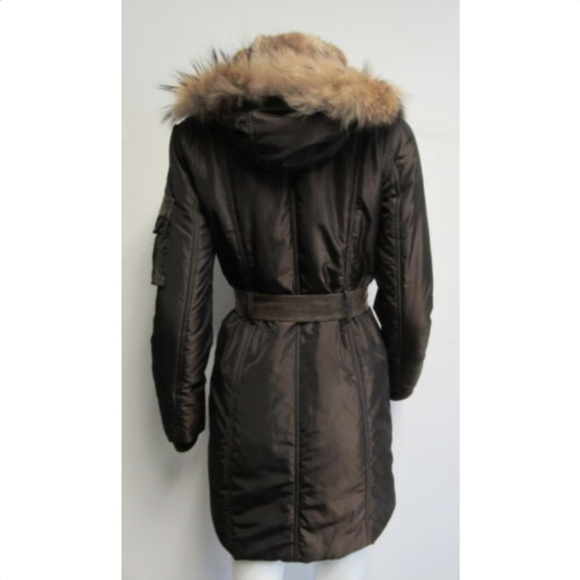 JAVIER SIMORRA brown coat sz 40/ 4 - Picture 3 of 8